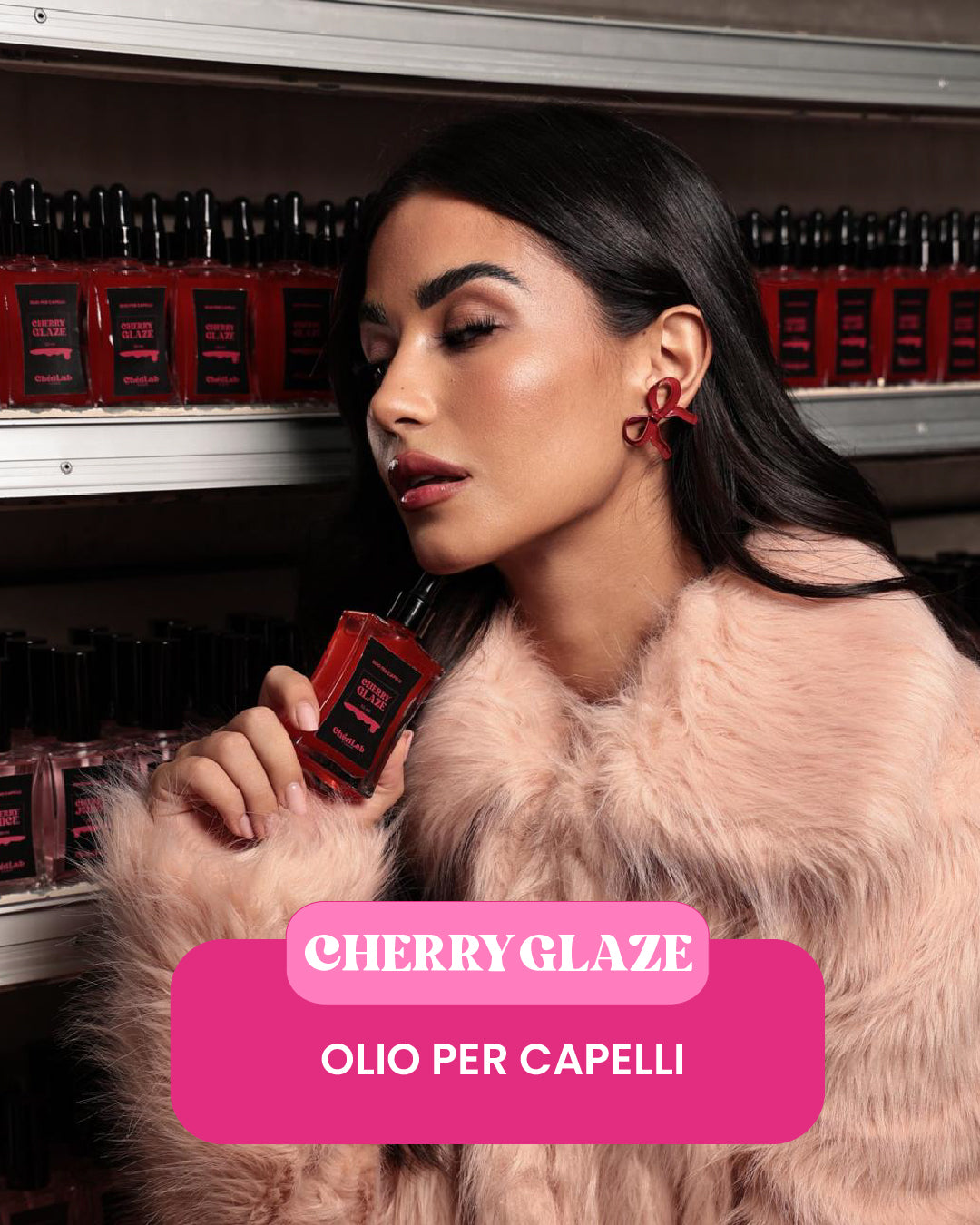 CHERRY GLAZE: Olio per capelli