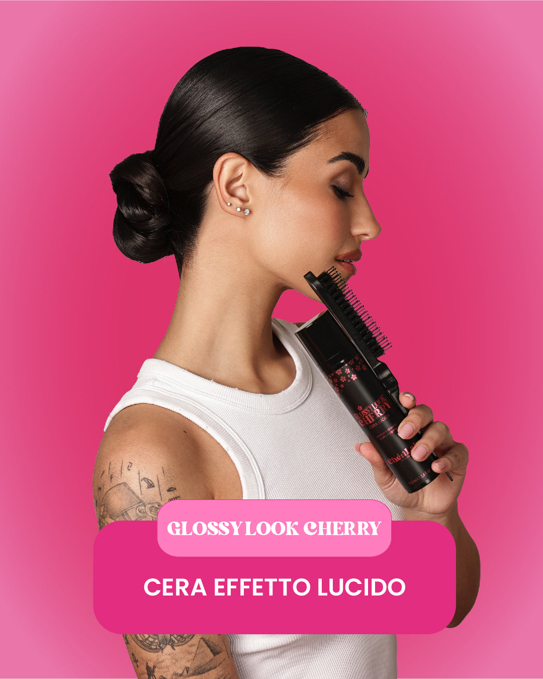 GLOSSY LOOK CHERRY: Cera Lucida